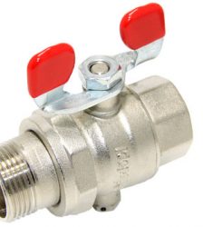 Termokupl Küresel Rakorlu Vana